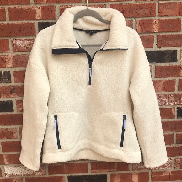 j crew polartec fleece